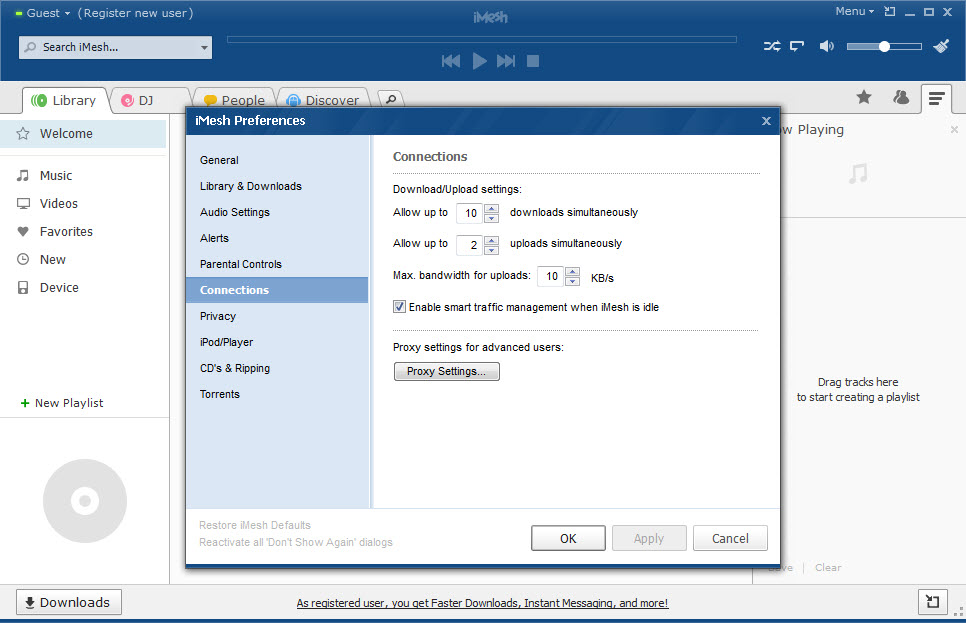 iMesh screenshot 4