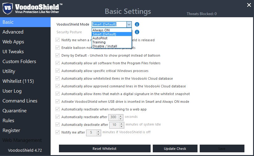 VoodooShield screenshot 4