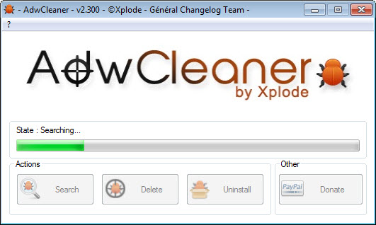AdwCleaner screenshot 2