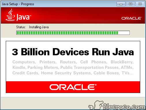 Java Runtime Environment screenshot 1