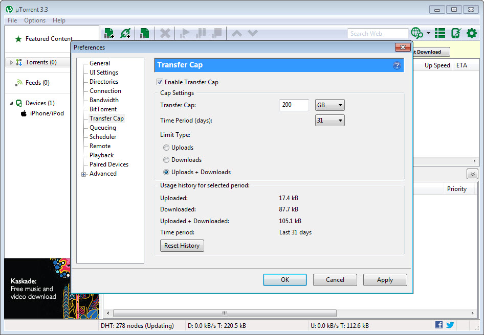uTorrent screenshot 4