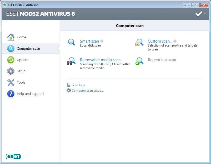 ESET NOD32 Antivirus screenshot 4
