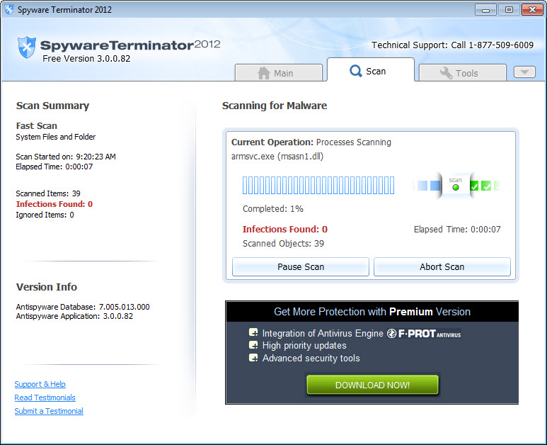 Spyware Terminator screenshot 2