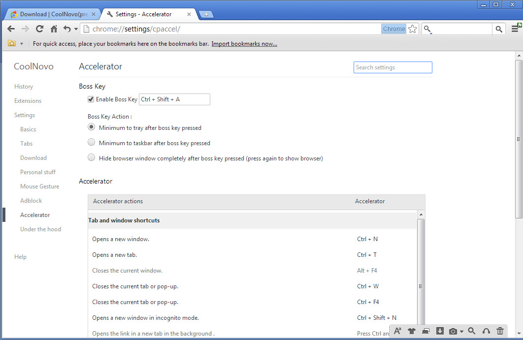 CoolNovo screenshot 3