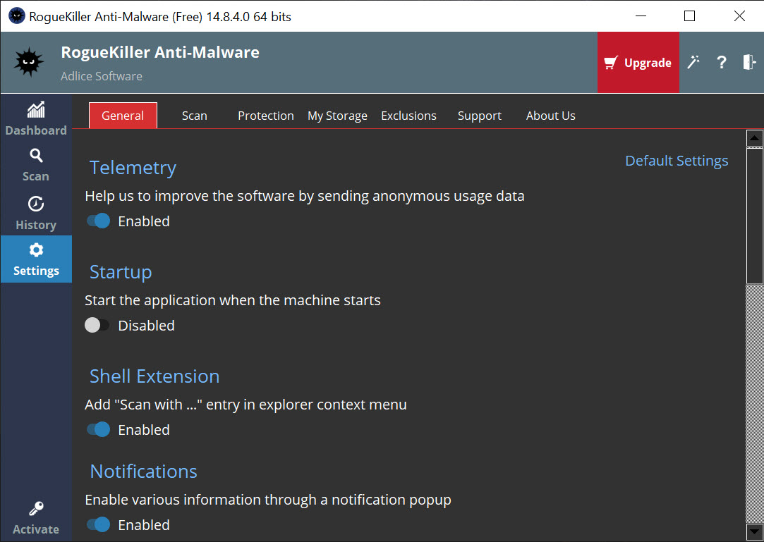 RogueKiller screenshot 3