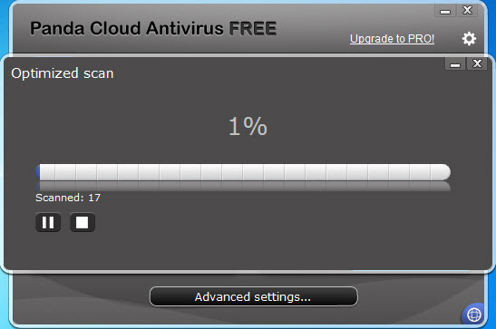 Panda Antivirus screenshot 1
