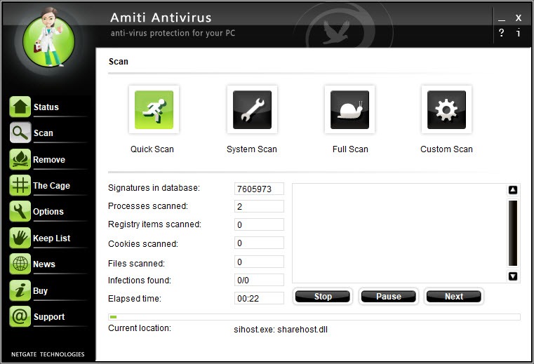 Amiti Antivirus screenshot 4
