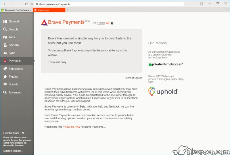 Brave Browser screenshot 4