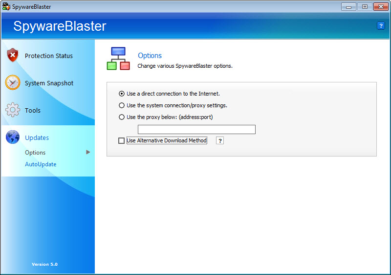 SpywareBlaster screenshot 4