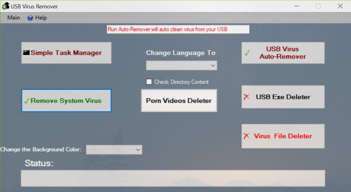 USB Virus Remover screenshot 2