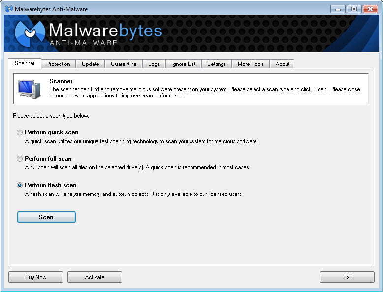 Malwarebytes screenshot 4