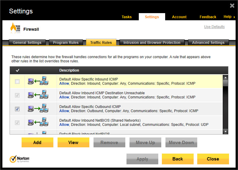 Norton Security screenshot 4