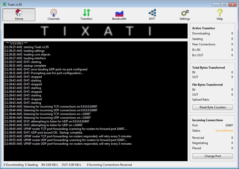 Tixati screenshot 3