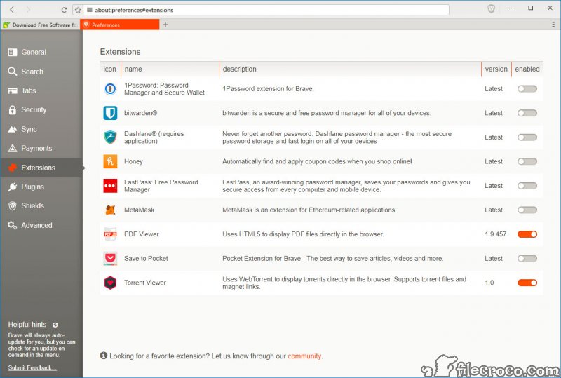 Brave Browser screenshot 3