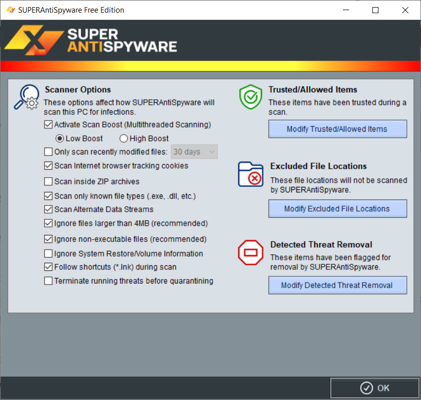 SUPERAntiSpyware screenshot 3