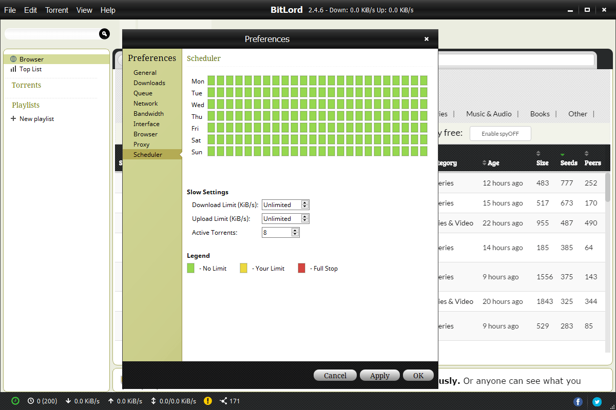 BitLord screenshot 1
