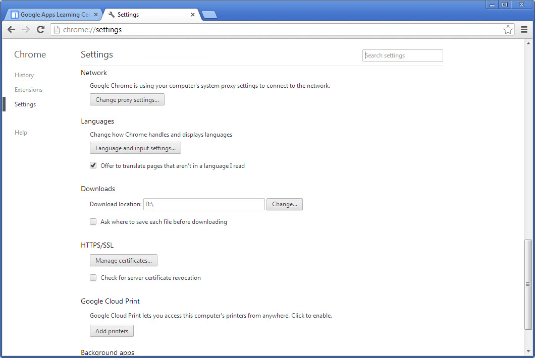 Google Chrome screenshot 2