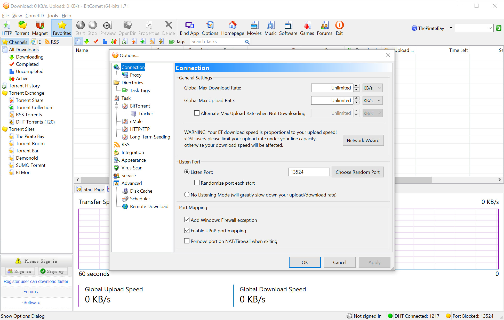 BitComet screenshot 2