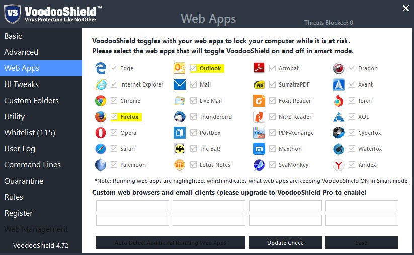 VoodooShield screenshot 3