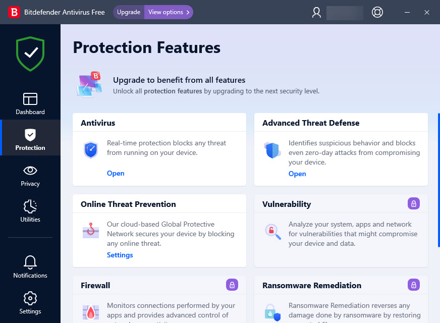 Bitdefender screenshot 2