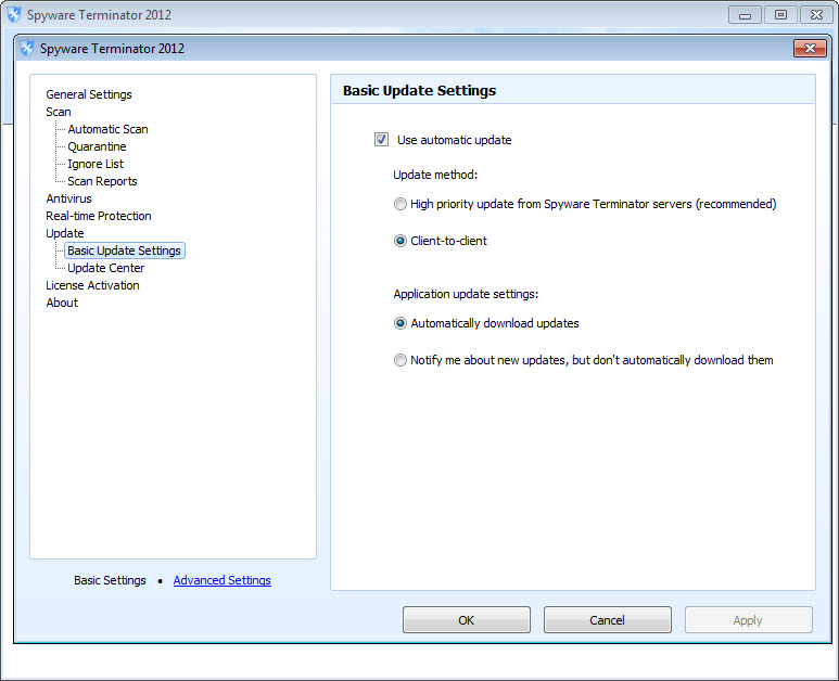 Spyware Terminator screenshot 1