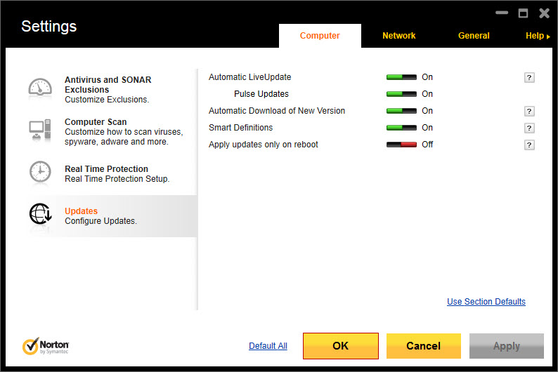 Norton AntiVirus screenshot 3